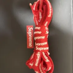 Supreme レッド シューレース未使用