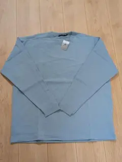 niko and... カットツイルロングTシャツ ライトブルー Mのサムネイル