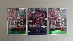 ワンピースカード 蒼海の七傑 緑 ペローナ SP 1枚、sr 2枚