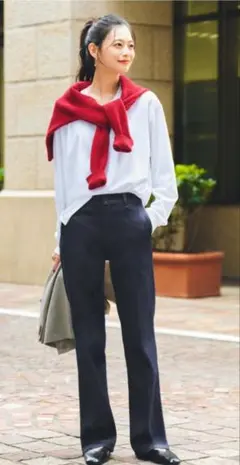 UNIQLO/スリムフレアトラウザージーンズ