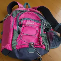 Coleman バックパック ピンク グレー