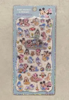 【正規品】ベビーミッキー & フレンズ　プチドロップステッカー