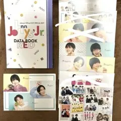 ジャニーズ ジュニア Jr カレンダー RED 2022-2023 データブック