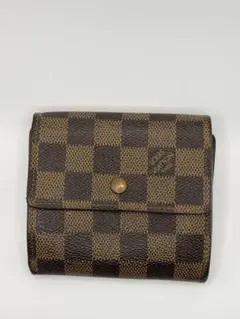 【美品】ルイヴィトン モノグラム ポルトモネビエ カルトクレディ 三つ折り財布