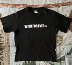 WISH FOR EVER® ブラック Tシャツ　短丈