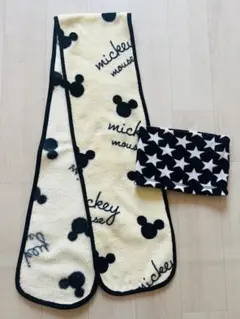 子供用 ミッキー マフラー ネックウォーマー