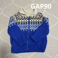 baby GAP ノルディック柄カーディガン 12-24ヶ月