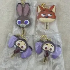 ズートピア　ガチャガチャ　　アイスキャンディー　チャーム　ディズニー