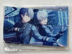 プロセカ　あんスタ　コラボ　カード型アクリルスタンド　青柳冬弥×瀬名泉