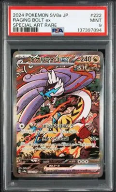 タケルライコex SAR [SV8a 222/187] テラスタルフェスex