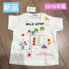 ナ*テ様 【希少】ハローキティ　半袖Tシャツ　2016年製　白色　90cm シュ