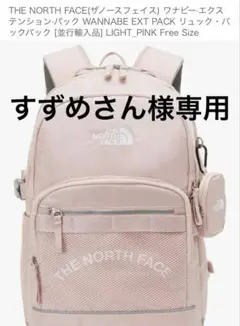 THE NORTH FACE ワナビーエクステンション・パック　リュック　ピンク