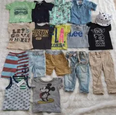 男の子 80 夏服 17点 BREEZE Lee GAP 保育園 お着替えのサムネイル