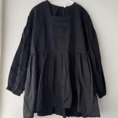 coca 綿100% カットソー　ブラック　L