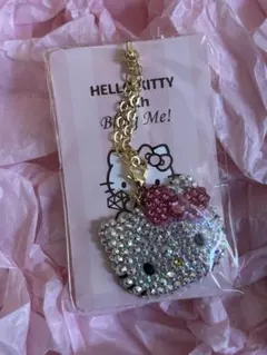 ブリングミー　ハローキティ　ポーチ　スワロフスキー　キティ　チャーム ブリングミー ハローキティ ポーチ スワロフスキー キティ チャーム