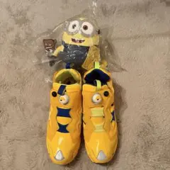 【激レア】ミニオン pump fury Reebok ぬいぐるみ付き