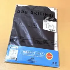 新品★ゴルフダイジェストオンライン★機能性アンダーウェア★長袖ハイネック★L★黒