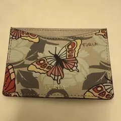 FURLA カードケース 蝶々柄