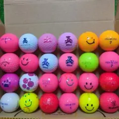 ウィメンズゴルフ　24球ロストボール