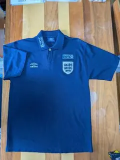 レア 90s イングランド代表 UMBRO ポロシャツ Lサイズ 国内販売無し
