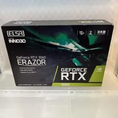 エルザ GeForce RTX 3060 グラフィックスボード ERAZOR