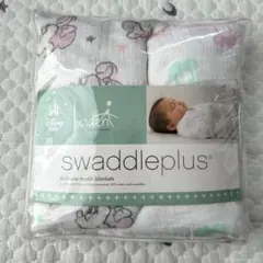【7886】エイデンアンドアネイ　新品　ディズニー　スワドルプラス　おくるみ
