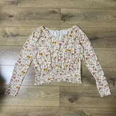 ❗️American Eagle 花柄 長袖カットソー Sサイズのサムネイル