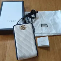 GUCCI GG Marmont グッチ マーモント スマホショルダー 箱付のサムネイル