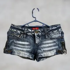 w.a.z.pデニムショートパンツ サイズ61 平成ギャル