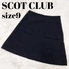 SCOT CLUB 台形ミニスカート ブラック／size9のサムネイル