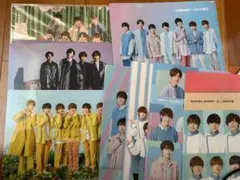 CD特典 なにわ男子 × LAWSON クリアファイル