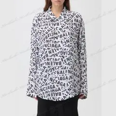BALENCIAGA 21SS LOGO シャツ 34 オーバーサイズ デムナ期のサムネイル