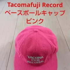 タコマフジレコード、ベースボールキャップ、ピンクカラー