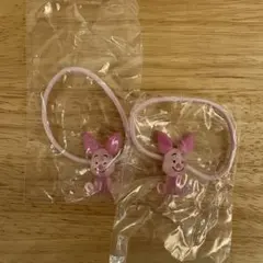 ディズニー キャラクター Twinkle ゴム ピグレット 2個セット