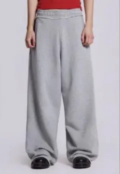 jaded london スウェットパンツ ワイドパンツ グレー XS