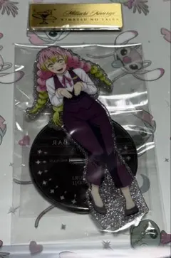 甘露寺蜜璃　モクテル　両面アクリルスタンド　ネームバッジ 2点セット