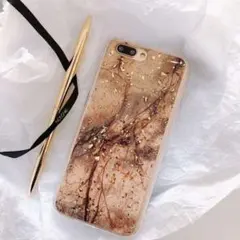 iPhone X / XS 専用 大理石柄 スマホケース