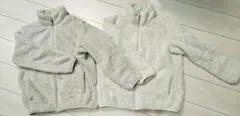 UNIQLO ファーリーフリースフルジップジャケットメンズ Sレディース L