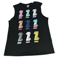 Zumba タンクトップ XS/S ブラック
