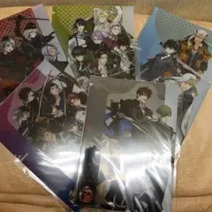 刀剣乱舞 セブンイレブン限定 A5クリアファイルセット