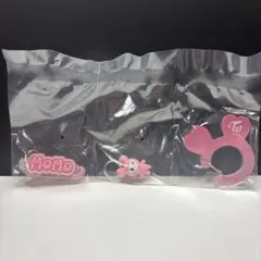 TWICE LOVELYS アクリルカラビナ フロッキーマスコット モモモブリー