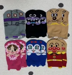 アンパンマン　靴下　セット パペット　13〜19cm