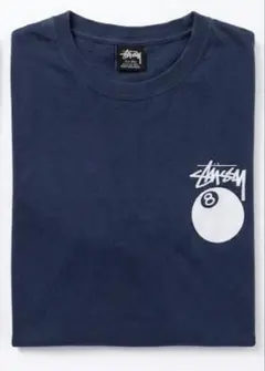 Stussy ボール8 Tシャツ ネイビー