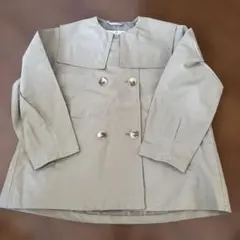 H&M キッズ セーラーカラー コート 122-128㎝