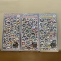 ボンボンドロップシール 水族館限定 3枚セット たまごっち シールおまけ付き