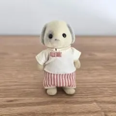 ☆貴重☆シルバニア　アイボリーイヌの男の子　アーバンライフ　レトロ　レア