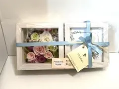 新品★Viridian プリザーブドフラワーアレンジメント　フォトフレーム