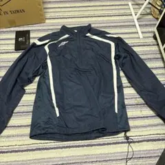 UMBRO ネイビー 長袖ピステ