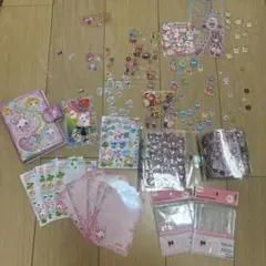 【特価】シール帳 3冊 完成品 その他付属品なども含む