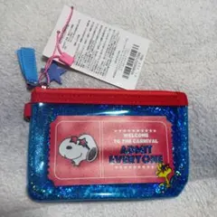 SNOOPY　PEANUTSクリアIDケース